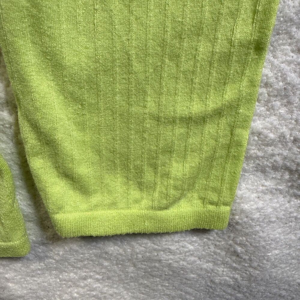 Anthropologie NWT Whitley Mock Neck Top XS Lime Green Modal Stretch $48 Retail - Picture 6 of 10